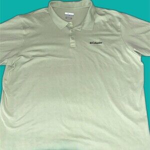 Men's Columbia Zero Rules™ Light Technical Polo Safari Green XXL